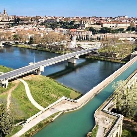 Liberte 1 - T2 Proche Gare Et Centre Commercial Polygone- Beziers- Wifi- Tv Connecte Exterior foto